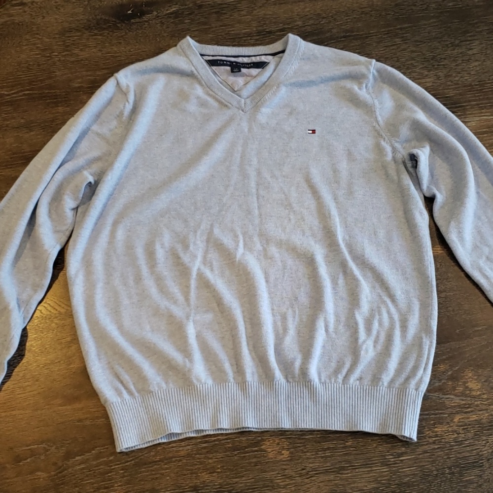 Sky blue Tommy Hilfiger sweater